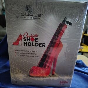 Cinderella Shoe Holder For Curling Irons And Flat Irons